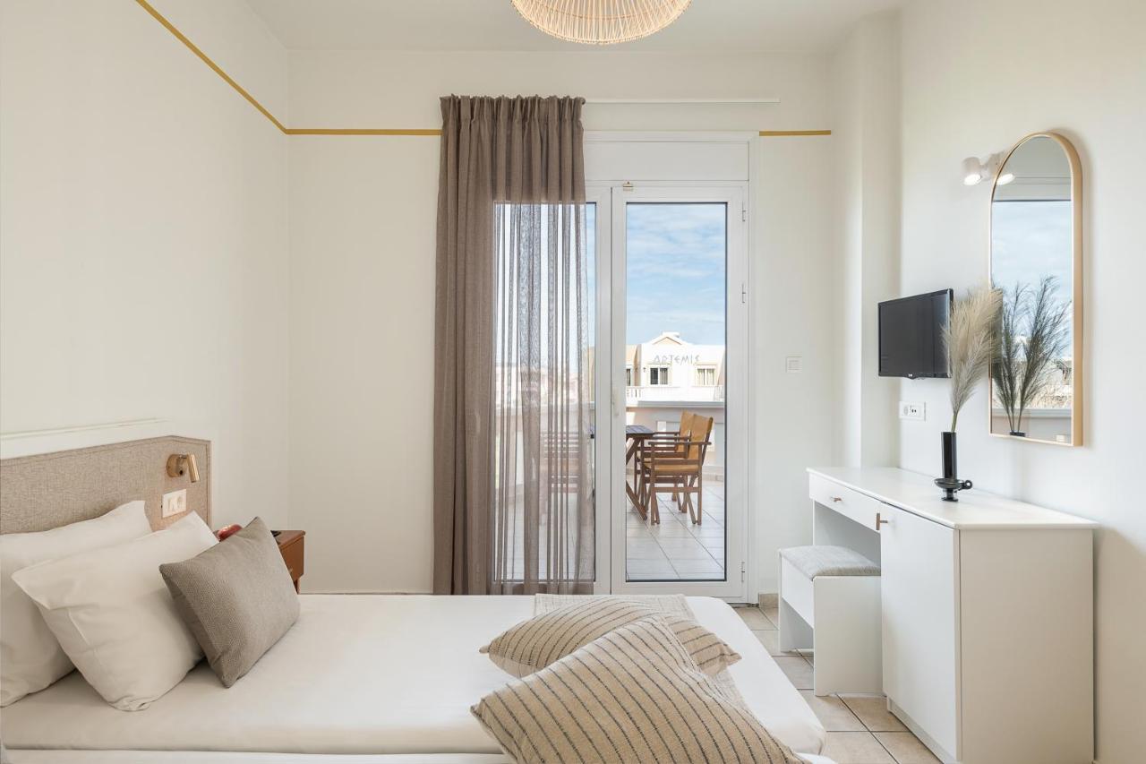 Artemis Apartments Stalos Quarto foto